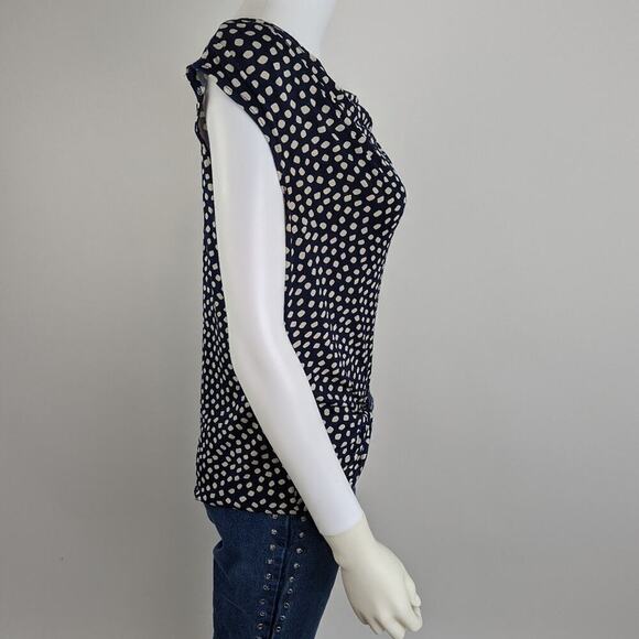 Polka Dot Blouse M - Picture 5 of 6